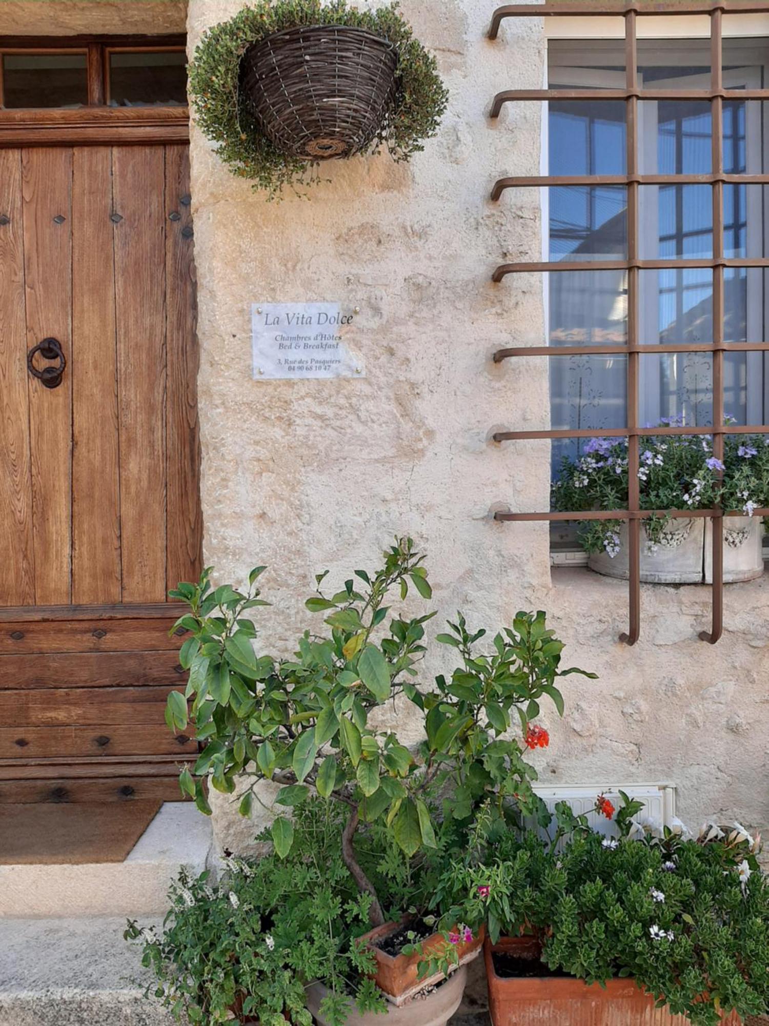 La Vita Dolce, Luberon Bed and Breakfast Grambois Eksteriør billede