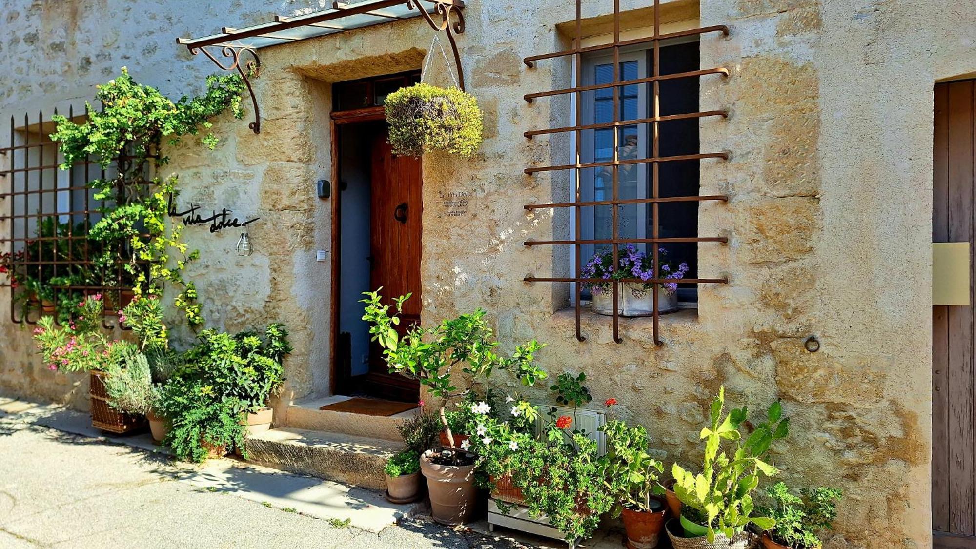 La Vita Dolce, Luberon Bed and Breakfast Grambois Eksteriør billede