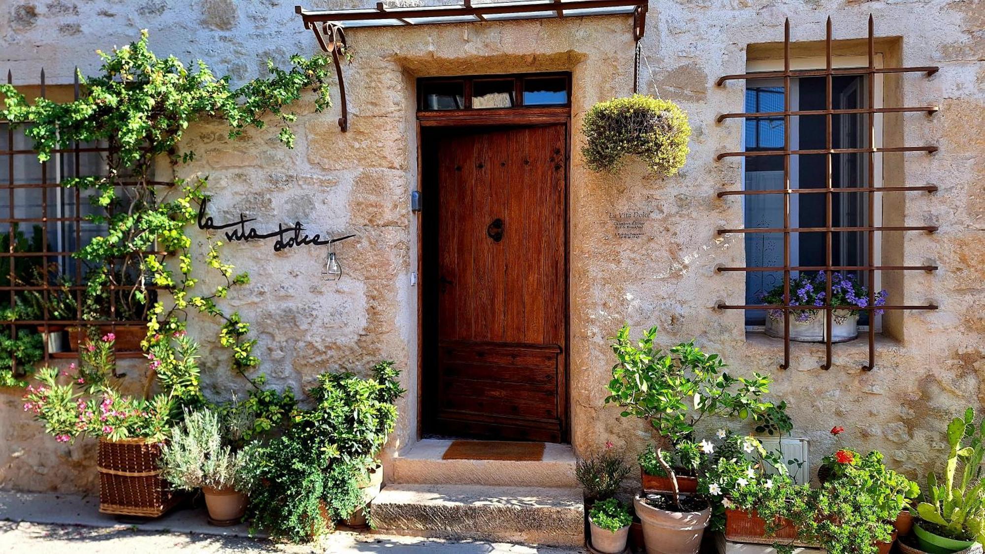 La Vita Dolce, Luberon Bed and Breakfast Grambois Eksteriør billede